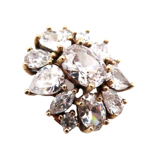 Toller DIAMONIQUE Anhänger aus 925 Sterling Silber Bling Bling Jewelry *F - Bild 1 von 6