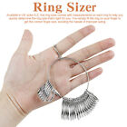 A To Z Women Men Uk Gauge Portable Measurement Tool Home Jewelry Ring Sizer