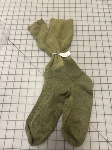 Original - Vintage Vietnam Ära USMC/G.I. Olivgrüne Wollsocken #201 - Bild 1 von 4
