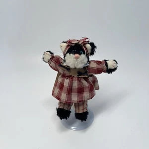 Boyds Bears Espresso Frisky #56272 6" Plush Ornament Cat w/ Tags - Picture 1 of 5