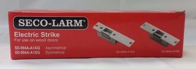 Seco-Larm Electric Strike - Symmetrical for Wooden Doors [SD-994A-A1SQ] - Image 1 of 4
