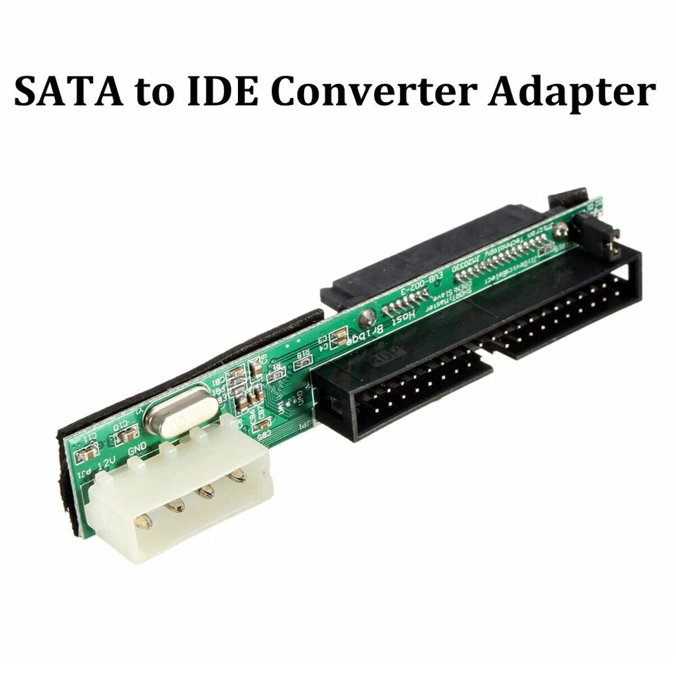 7+15P Female SATA SSD HDD Hard Drive to IDE 3.5" 40P Male Converter Adapter - Image 1 of 4