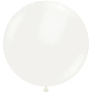 Tuftex 17" White Standard Latex Balloons (50ct) - Picture 1 of 1
