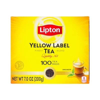 Lipton Yellow Label Tea Bags 100ct, 1 pack - Image 1 of 4