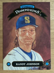 1992 Donruss Diamond Kings #DK22 Randy Johnson - Foto 1 di 2