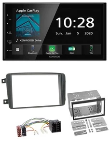 Kenwood Bluetooth MP3 DAB USB 2DIN Autoradio für Mercedes C-Klasse Vito CLK Vian - Bild 1 von 10