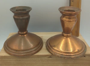 Coppercraft Guild Kupfer Kerzenständer MCM Bauernhaus - Bild 1 von 8