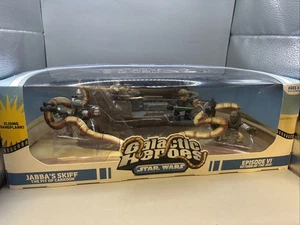 STAR WARS GALACTIC HEROES JABBA'S SKIFF PIT OF CARKOON EPISODE VI CINEMA SCENES - Picture 1 of 12