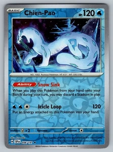 Chien-Pao #056/191 SV08: Surging Sparks Pokemon Reverse Holo - Picture 1 of 2