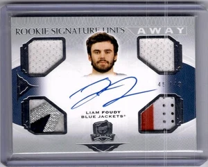Liam Foudy Signature Unis Away /49 Rookie Auto 2020-21 Upper Deck The Cup RC - Picture 1 of 2