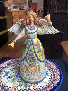 2003 Jim Shore Engel Figur "Proclaimer Of Heavenly Glory" Heartwood Creek - Bild 1 von 4