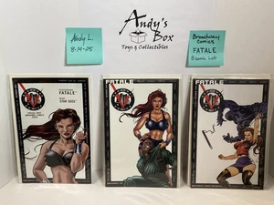 Broadway Comics 1995-96 Fatale 8 Comics Lot Angebot. Alle sind Erstdruck (NEU) - Bild 1 von 11