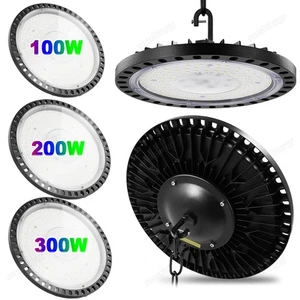 UFO LED Hallenbeleuchtung Hallenleuchte 50W 100W 200W 300W 500W Hallenstrahler - Bild 1 von 33