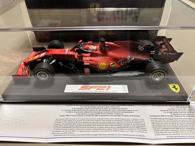BBR 1/18 Ferrari SF21 #16 C.Leclerc GP Emilia Romagna Made in Italy - Immagine 1 di 4