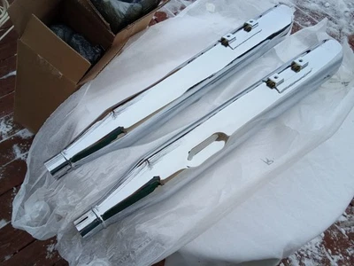 Silenciadores de escape Harley Davidson Vance and Hines 16763 nuevo en stock embalaje de fábrica Foto 1 de 4