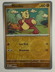 Mienfoo 096/182 Pokemon SV04: Paradox Rift Common Reverse Holo Near Mint/Mint - Picture 1 of 2