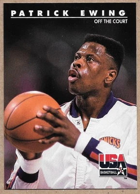 1992 SkyBox USA #23 Patrick Ewing USA - Image 1 of 2