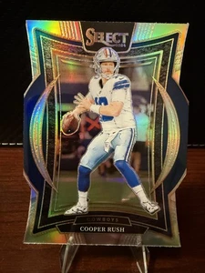 Cooper Rush Silver Diecut-2024 Panini Select #22 Dallas Cowboys NFL - Picture 1 of 2