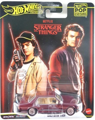 HOT WHEELS PREMIUM 2025 POP CULTURE STRANGER THINGS 1983 BMW 733i - Image 1 of 2