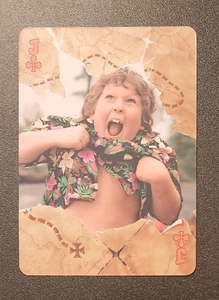 THE GOONIES SPIELKARTE CHUNK JACK OF CLUB  - Bild 1 von 2