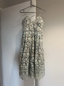 Self-Portrait Azalea Dress Mint Green - Picture 1 of 5