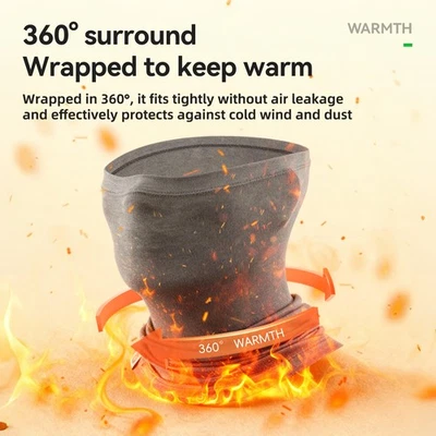 ROCKBROS 骑行面罩抓绒保暖围巾防风户外运动头饰 g — 第 1/4 张图片