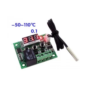 MINI THERMOSTAT VON -50°C BIS +110°C MIT SONDE TEMPERATURSET UND RELAIS - Bild 1 von 3