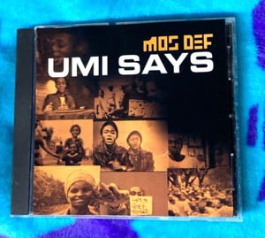 MOS DEF "Umi Says" RARE PROMO CD Single w/ Instrumental MINT RAWKUS ©2000 - Picture 1 of 2