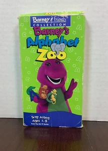 Barney - Barney's Alphabet Zoo VHS Rare Video Tape Classic Collection 1994 - Picture 1 of 3