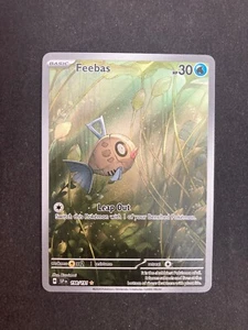 Feebas 198/191 Surging Sparks Pokemon Card Illustration Rare Holo Mint - Picture 1 of 2