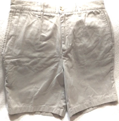 Pantalones cortos de algodón para hombre Covington Khakis talla 30 A51 Foto 1 de 4