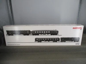 Märklin escala H0 42762 juego de vagones de tren rápido “D 119” de la DRG en embalaje original - Imagen 1 de 4