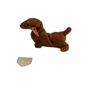 TY 1995 Beanie Babies Collection Weenie Plüschtier Vintage Sammlerstück - Bild 1 von 10