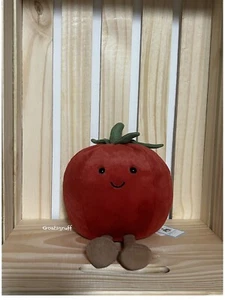 Jellycat Pomodoro Divertente Peluche Imbottito Morbido Bimbo Verdura 6" Seduto - Foto 1 di 2