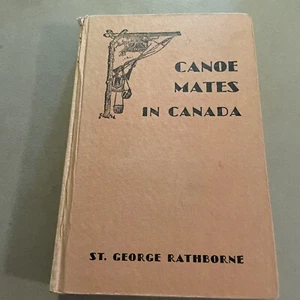 CANOE MATES IN CANADA 1920 - Picture 1 of 12