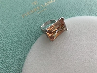 Pierre Lang Ring Silber RH Zirkonia 8 / 10 NP 199,-€ w. neu - Bild 1 von 2