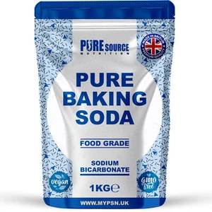 Pure Baking Soda Sodium Bicarbonate Food Grade Bi Carb Fine Powder 1kg|3kg|5kg| - Picture 1 of 12