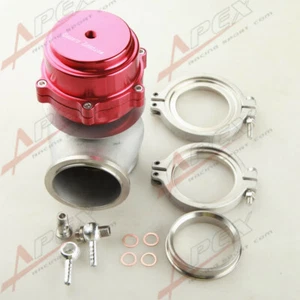 60mm V60 Wastegate 60 mm Vband V-Band V Band Waste Gate Red - Picture 1 of 11
