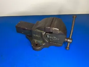 VINTAGE Woden n. 186B/1 MASCELLA BENCH VICE 3" MADE IN ENGLAND 5,8 kg - Foto 1 di 7