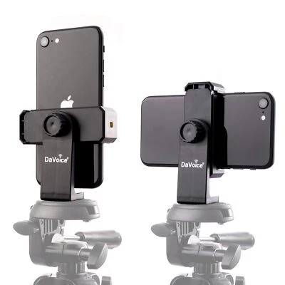 DaVoice Tripod Phone Mount Adapter, 360 Rotating Holder, Compatible with iPho... - Image 1 of 4
