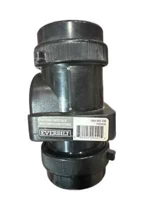 Everbilt THD1026 2 in Heavy Duty Sewage Pump Check Valve w/ Compression Fittings - Image 1 of 4