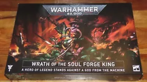 Games Workshop Warhammer 40,000 Wrath of the Soul Forge King BNIB New Boxed Set - Picture 1 of 2