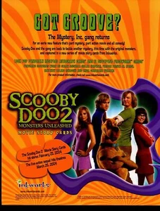 Scooby Doo 2 Movie Trading Card Dealer Sell Sheet Sale Promo Ad 2004 - Bild 1 von 2