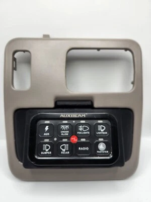 2001-2006 Toyota Tundra Overhead Auxbeam 8 Gang Switch Panel Mount - Image 1 of 4