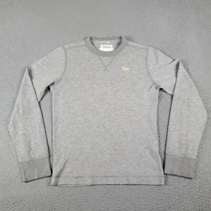 Abercrombie Fitch Sweater Boys Size Large Gray Pullover Sweatshirt Kids/Youth * - Picture 1 of 10