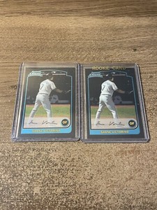 (2) 2003 BOWMAN CHROME # 319 SHANE VICTORINO  ROOKIE  PHILLIES