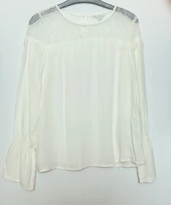 Top misto pizzo Springfield Off White taglia 8-10 - Foto 1 di 6