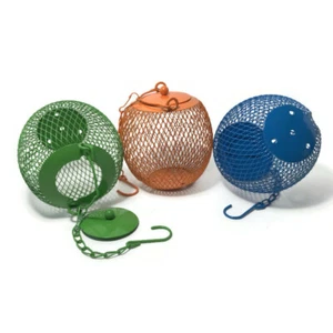 Urban Deco Hanging Metal Mesh Baskets Set of 3 - Bild 1 von 2