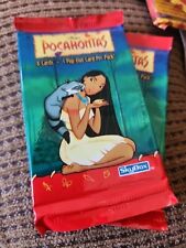 Vintage 1996 Disneys Pocahontas Skybox Trading Cards, 2 sealed packs