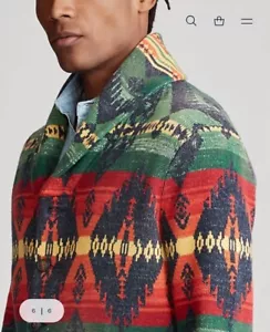 448 $ Polo Ralph Lauren X-Small Skeet Cardigan Jacke RRL Southwestern Sportsman - Bild 1 von 12